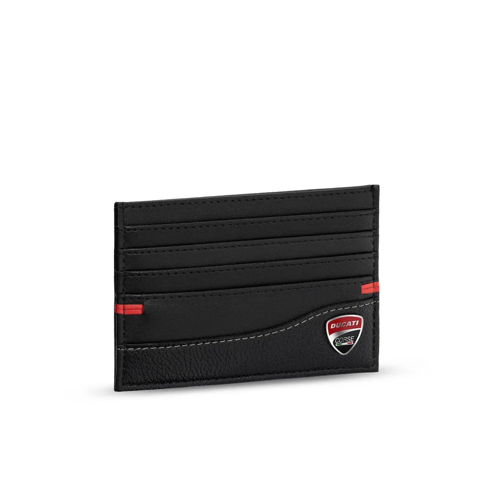 Men Sicuro Black Card Holder
