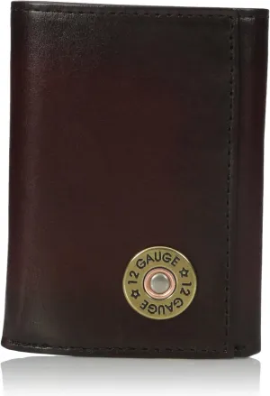 Men's Brown Bullet Trifold