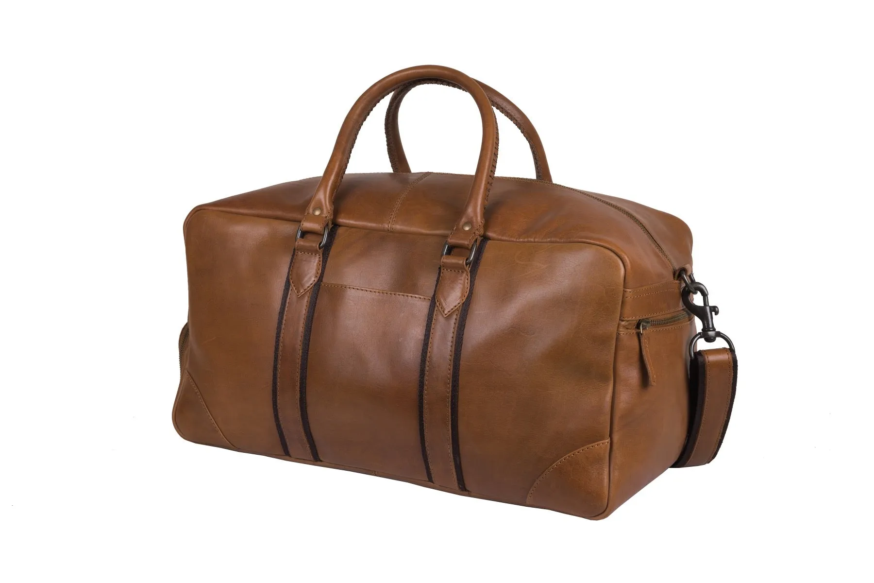Mens Leather Duffle Bag - Lincoln Duffle