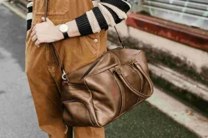 Mens Leather Duffle Bag - Lincoln Duffle