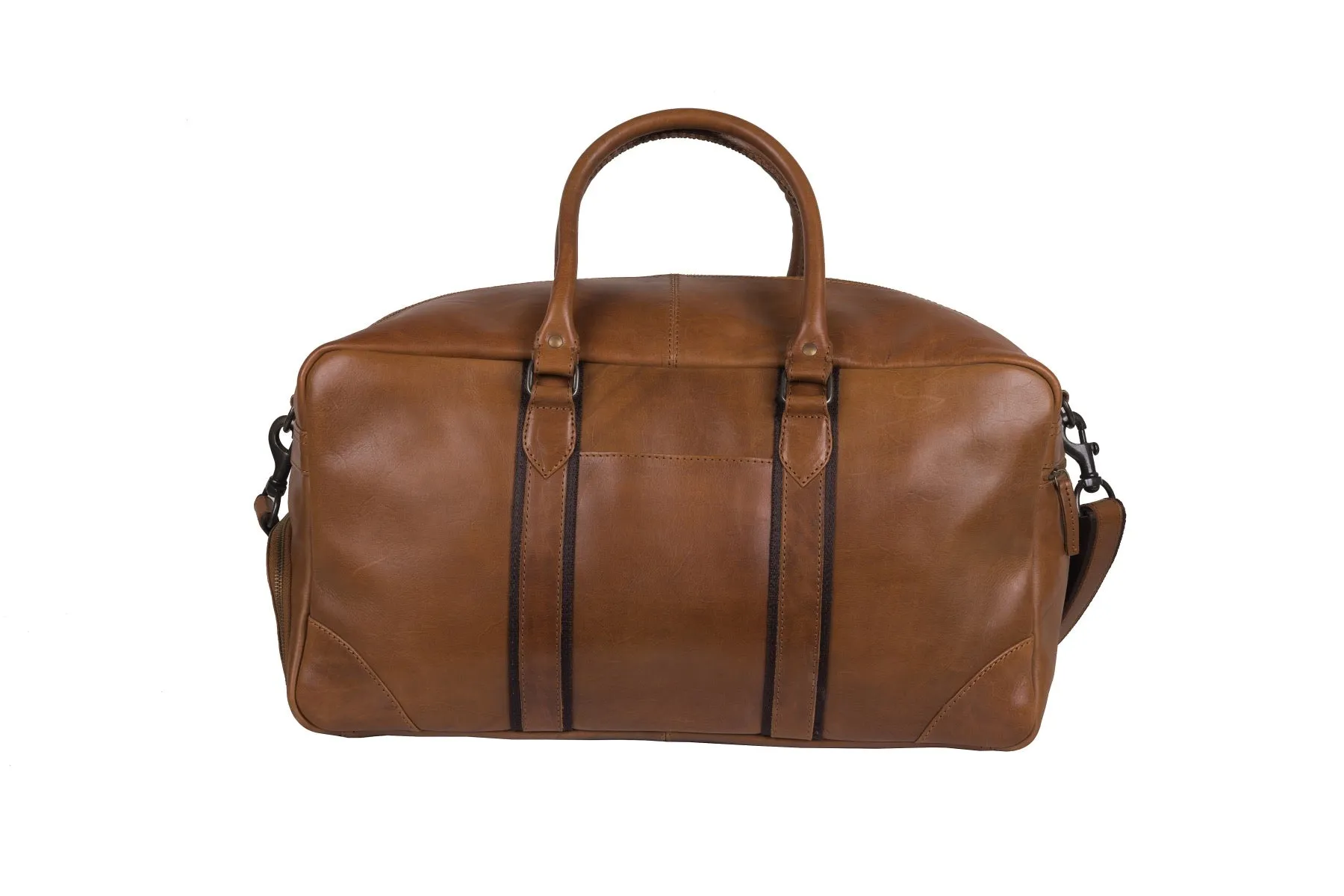 Mens Leather Duffle Bag - Lincoln Duffle