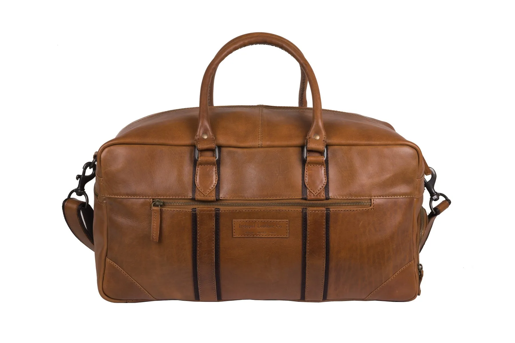 Mens Leather Duffle Bag - Lincoln Duffle