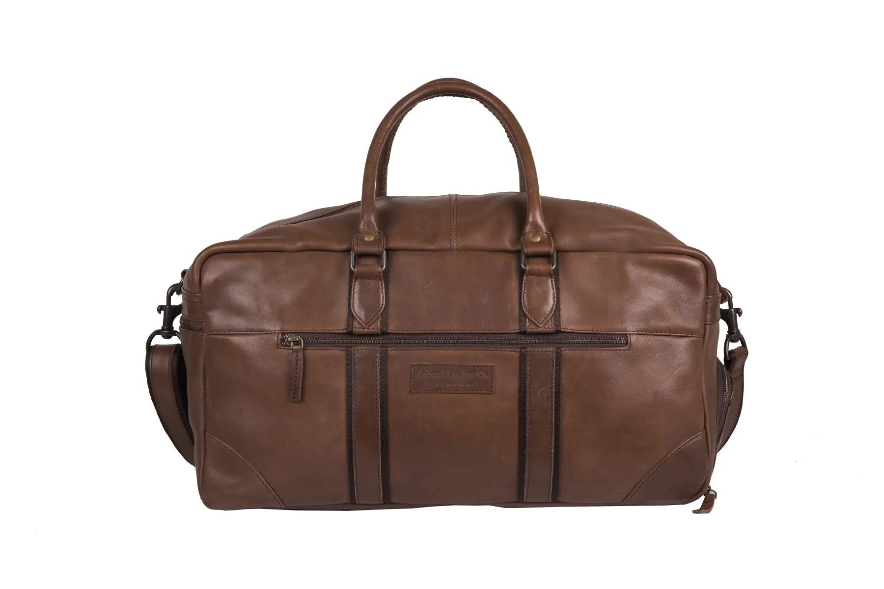 Mens Leather Duffle Bag - Lincoln Duffle