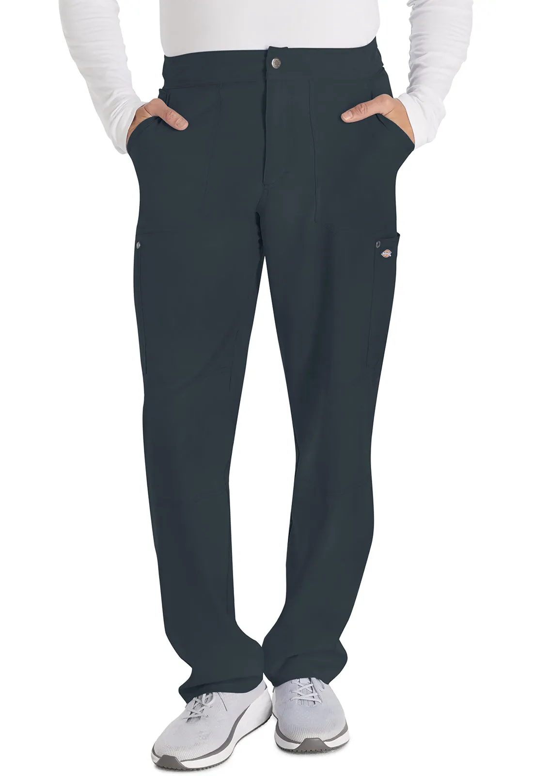 Men's Mid Rise Zip Fly Straight Leg Pant - Pewter
