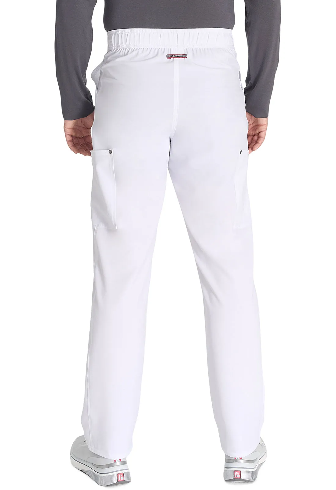 Men's Mid Rise Zip Fly Straight Leg Pant - White