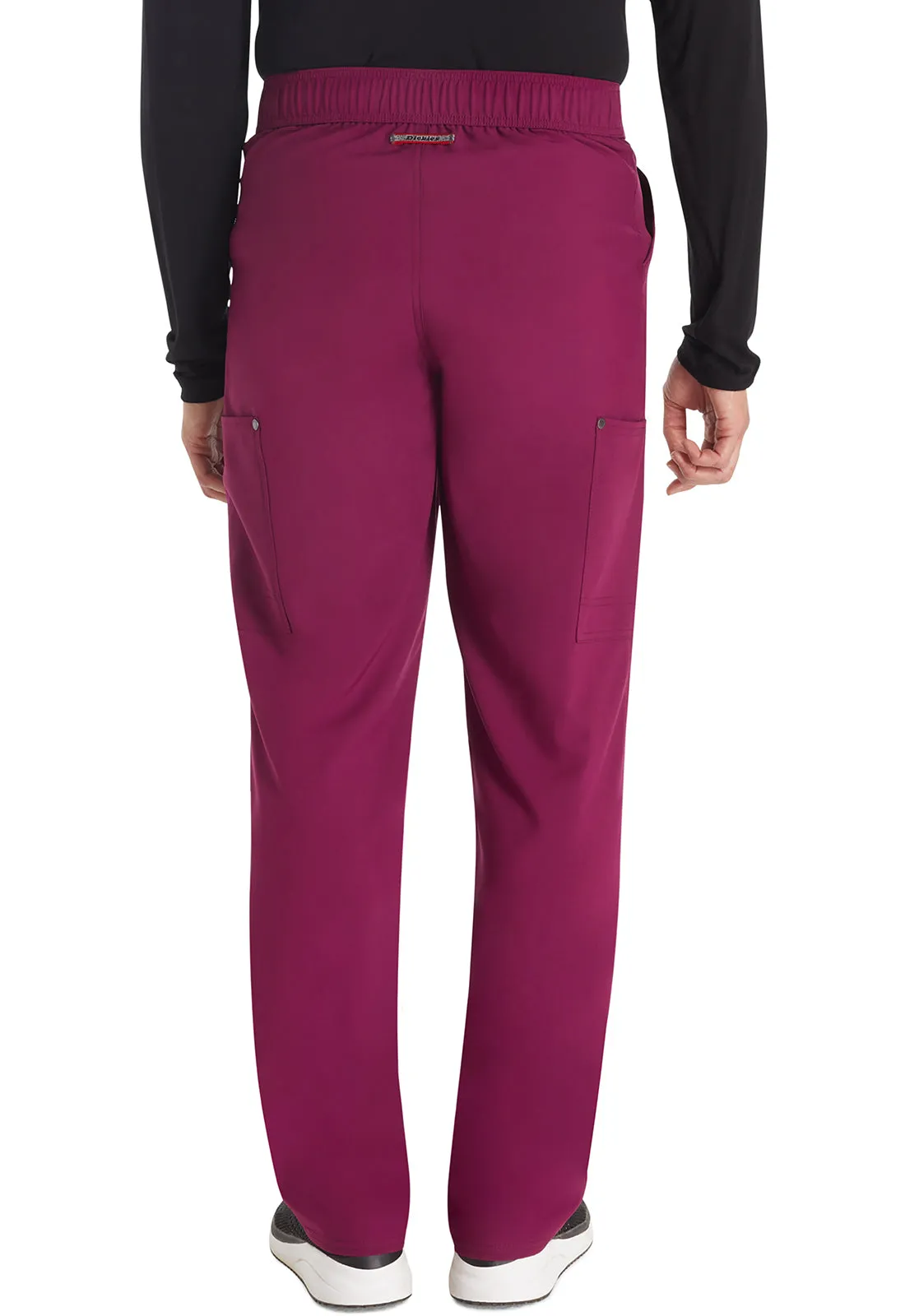 Men's Mid Rise Zip Fly Straight Leg Pant - Wine