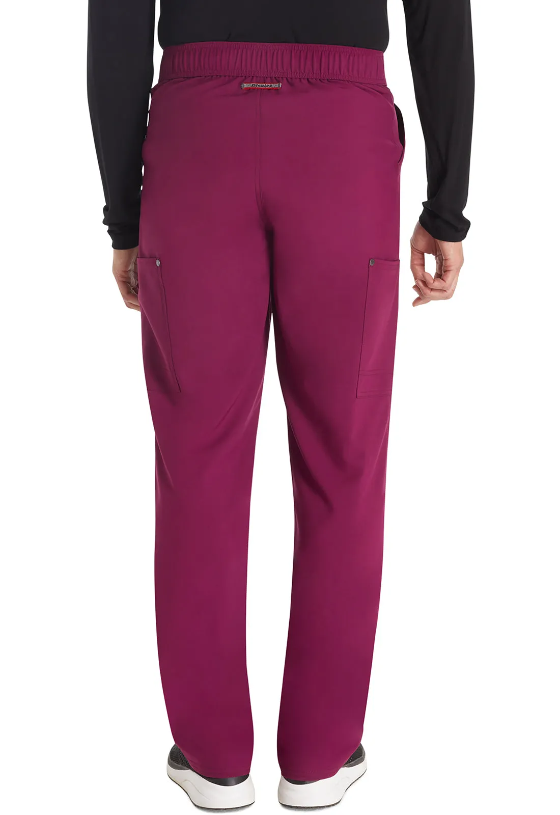 Men's Mid Rise Zip Fly Straight Leg Pant - Wine