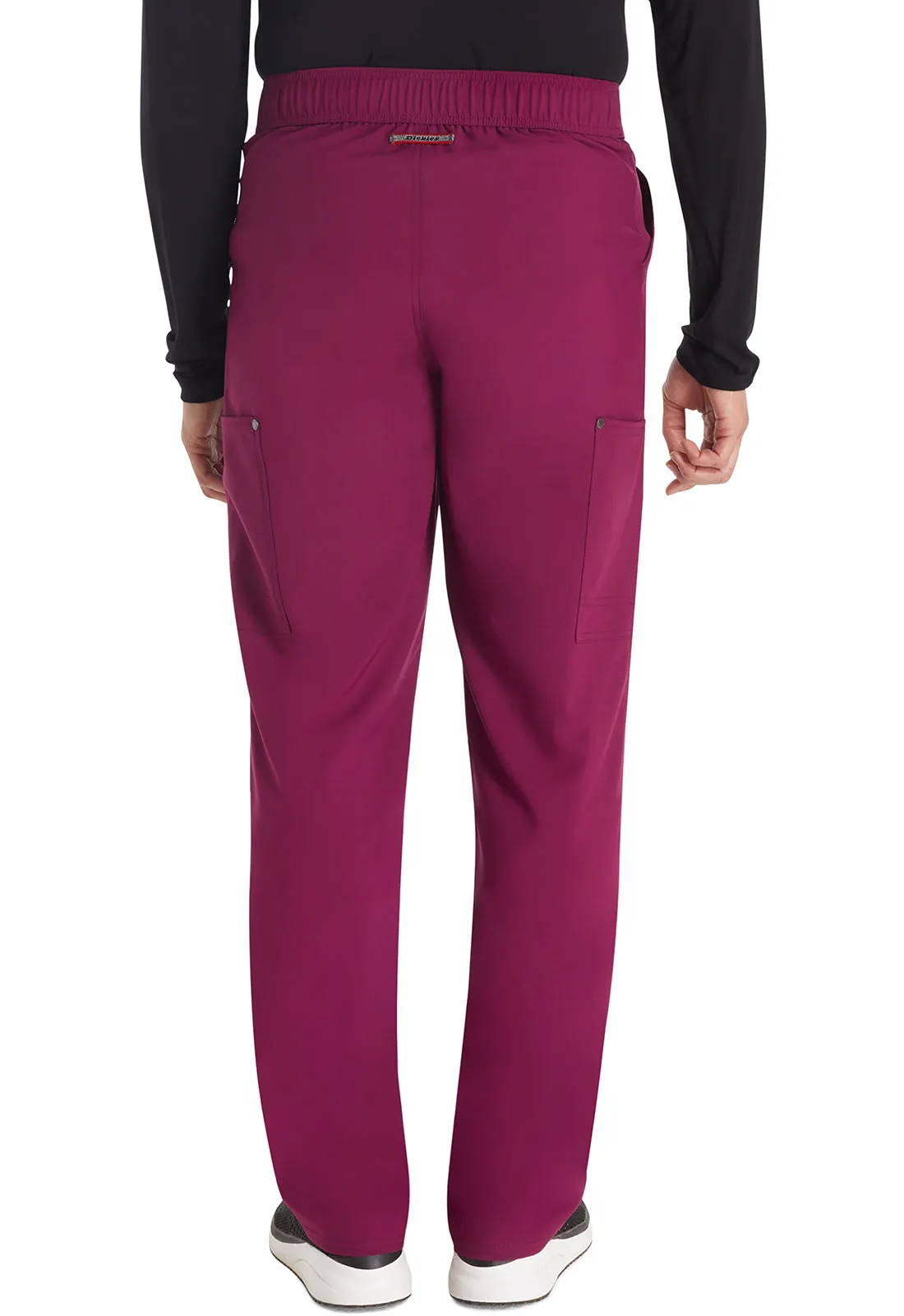 Men's Mid Rise Zip Fly Straight Leg Pant - Wine