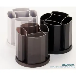 Metro 4 Way Adjustable Pen and Pencil Stand Holder 3453