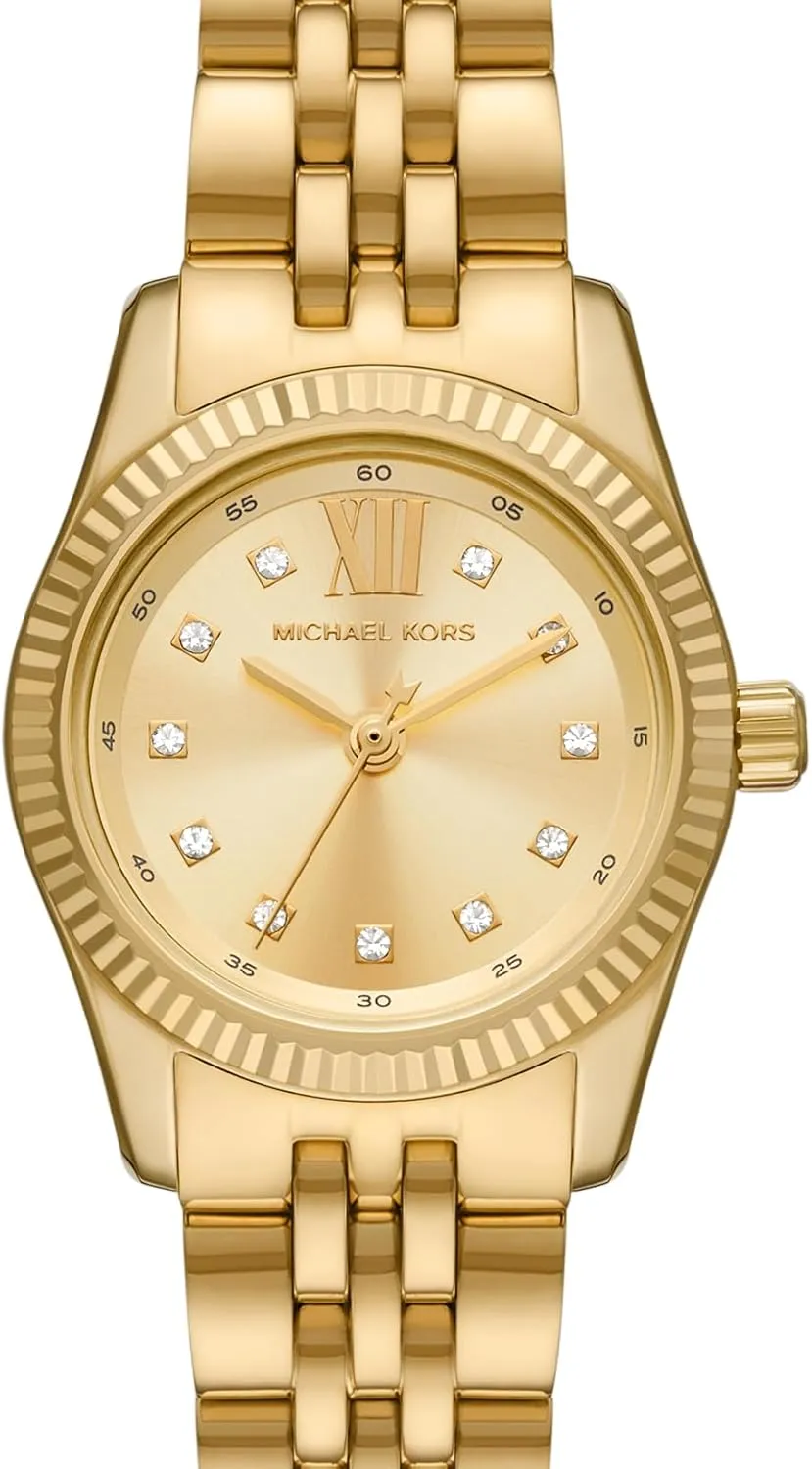 Michael Kors Lexington Women's Watch, Stainless Steel Chronograph Watch for Women