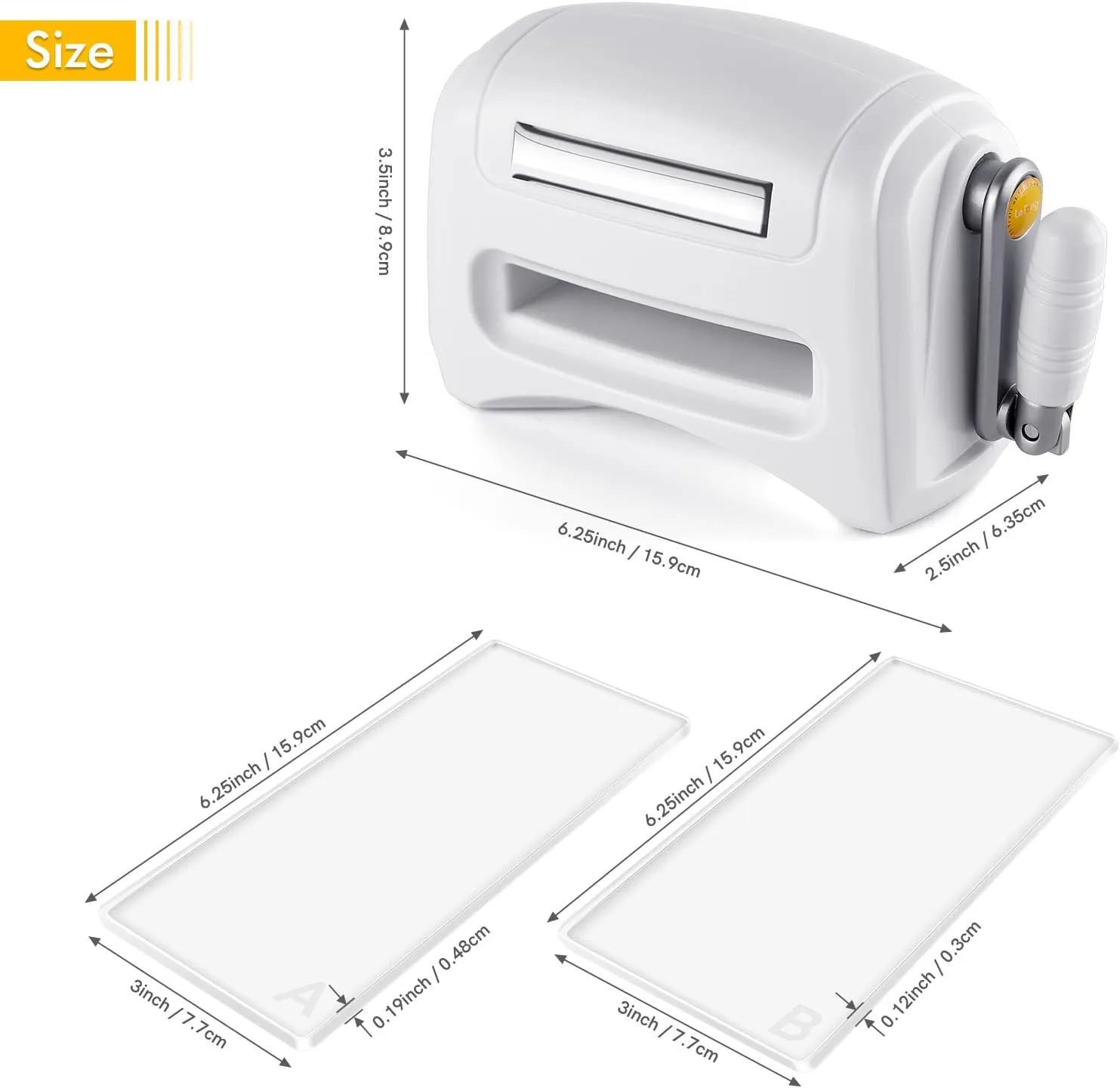 Mini Manual Die Cutting and Embossing Machine for DIY,Hand Embossing Machine for DIY Die Cutting Embossing Paper Card Craft Scrapbooking Dies Cutter Photo Album Decorative Craft Scrapbooking Supplies