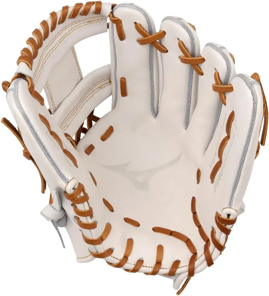 Mizuno Pro Select FP Softball Mitt, Adult, Infield, Leather, Ambidextrous, 2025