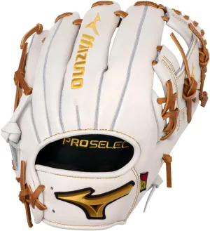 Mizuno Pro Select FP Softball Mitt, Adult, Infield, Leather, Ambidextrous, 2025