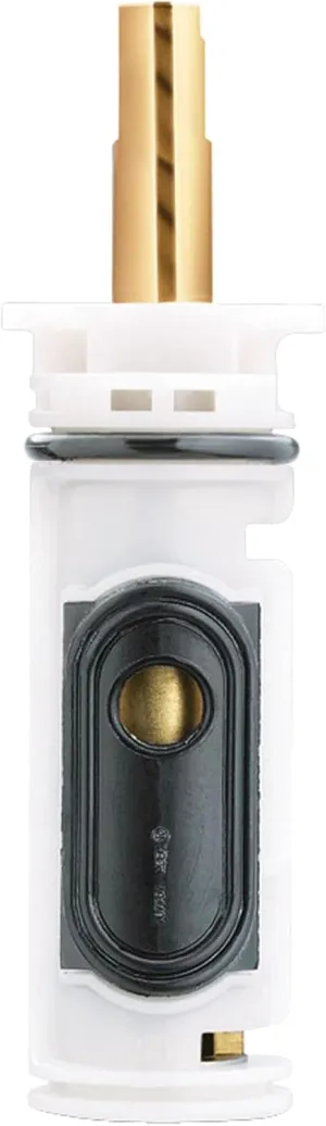 Moen 1222 Collection One Handle Posi-Temp Faucet Cartridge Replacement Tub Shower Only Configurations, 1 Pack, Brass