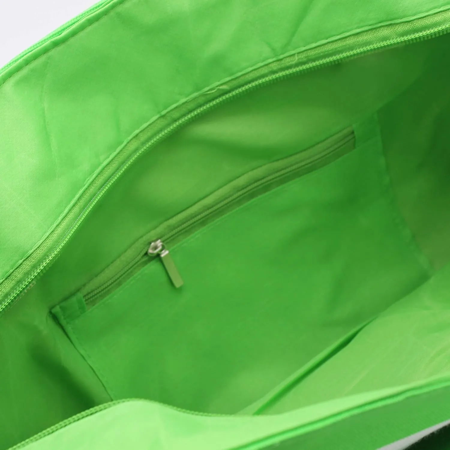 Monogrammed Beach Tote Bag with Zipper, Pockets, Name or Initial - Custom Personalized