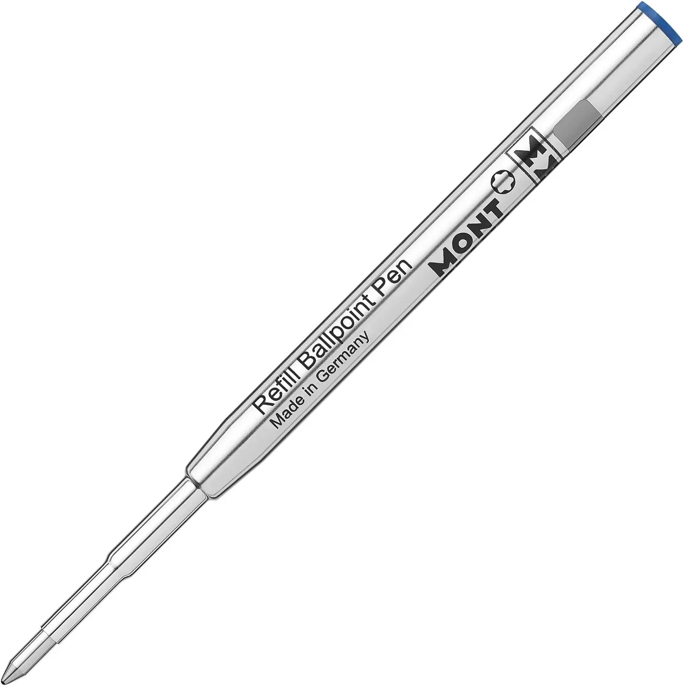 Montblanc Ballpoint Pen Refills (M) Royal Blue 124493 – Refill Cartridges with a Medium Tip for Montblanc Ball Pens – 2 x Blue Ballpoint Refills