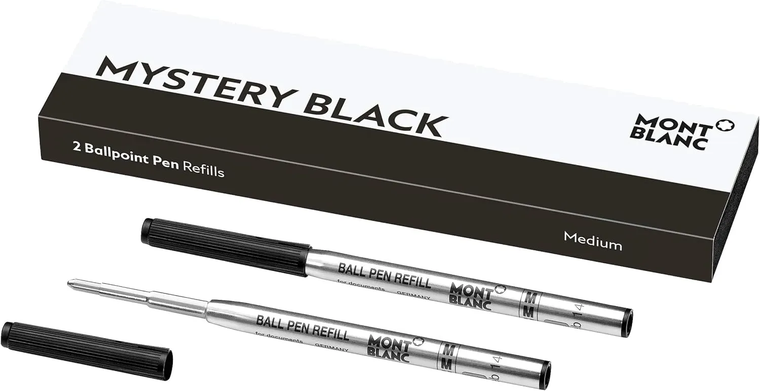 Montblanc Ballpoint Pen Refills – Refill Cartridges with a Broad Tip for Montblanc Ball Pens