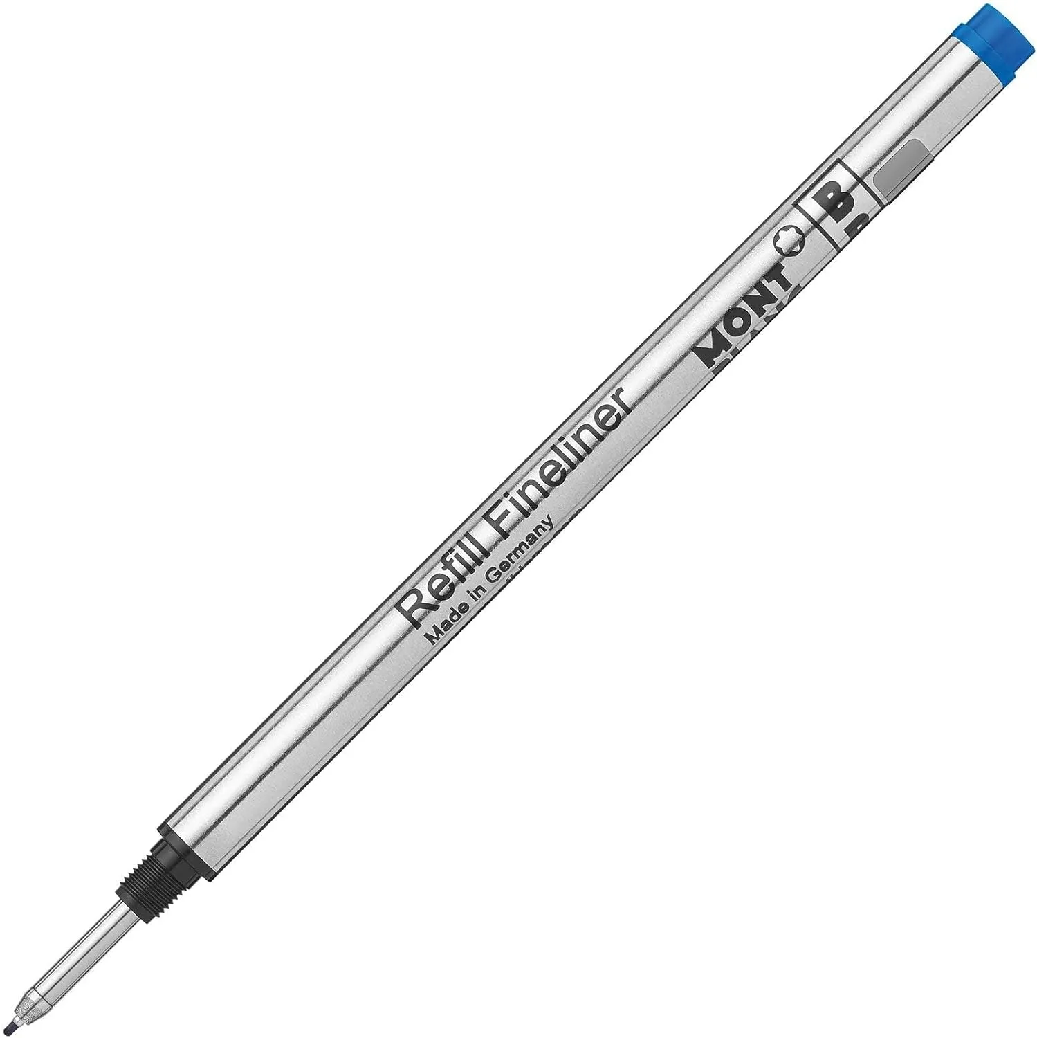 Montblanc Fineliner Refills (B) Royal Blue 124500 – Pen Refills for Fineliner and Rollerball Pens by Montblanc – 2 x Fiber Tip Pen Refill