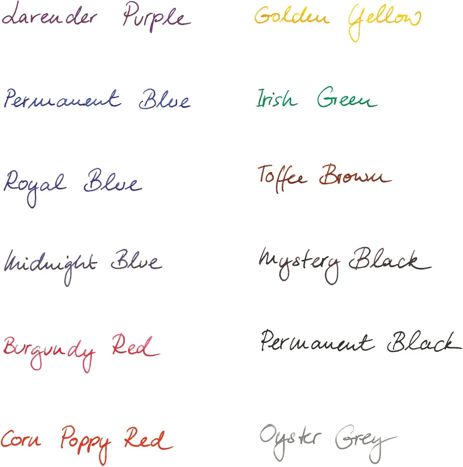 Montblanc Ink Cartridges Corn Poppy Red 119717 – Short International Standard Fountain Pen Refills in Bright Red – 8 Pen Cartridges