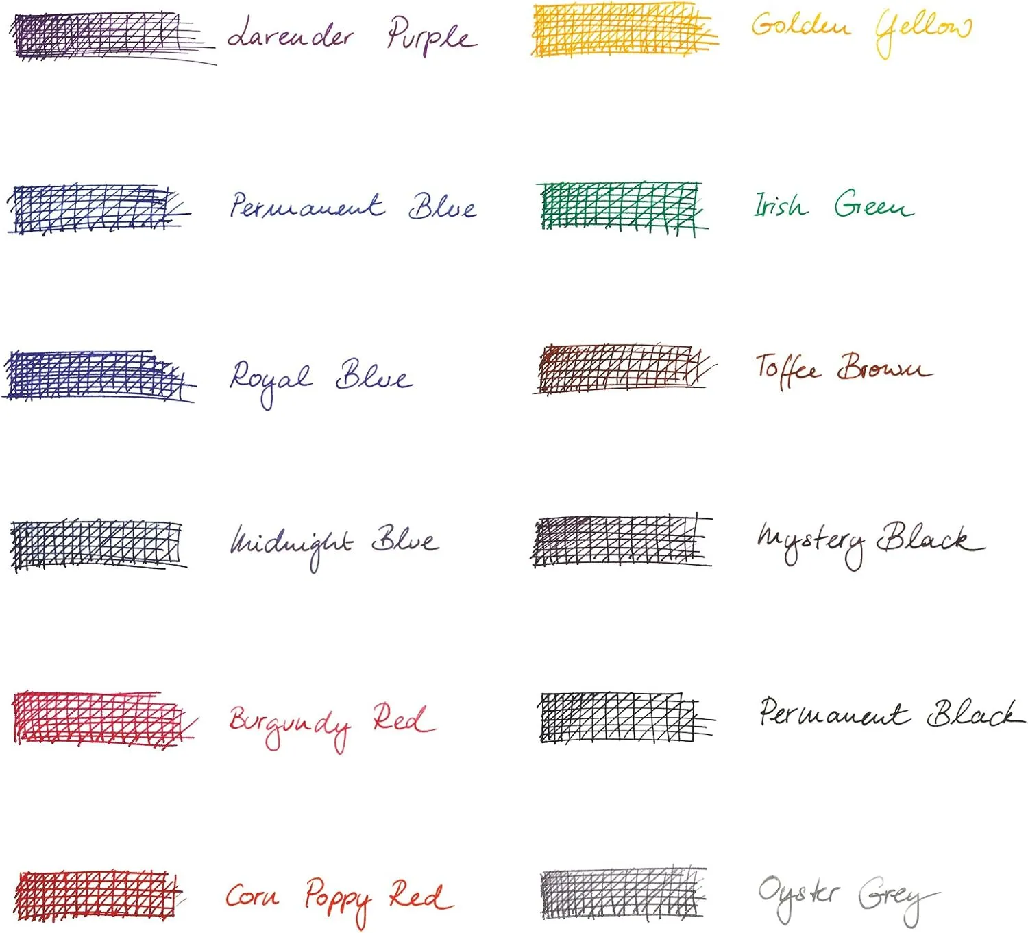 Montblanc Ink Cartridges Corn Poppy Red 119717 – Short International Standard Fountain Pen Refills in Bright Red – 8 Pen Cartridges