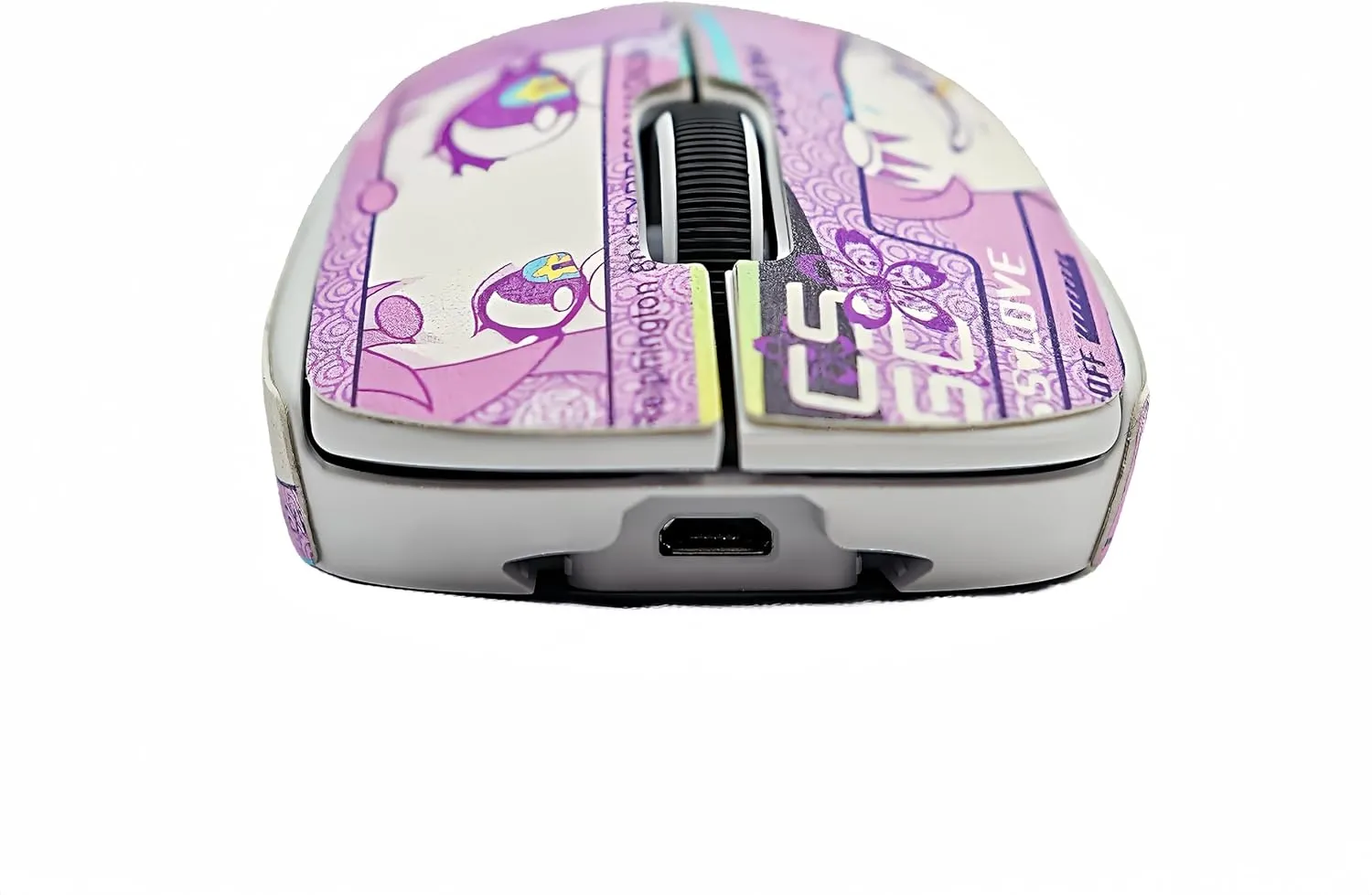 Mouse Grip Tape Full Coverage for G PRO X Superlight 1&2 Self-Adhesive PreCut Sweat-Resistant Professional Mice Upgrade Kit (Kiss & Love, GPX Superlight 1&2)