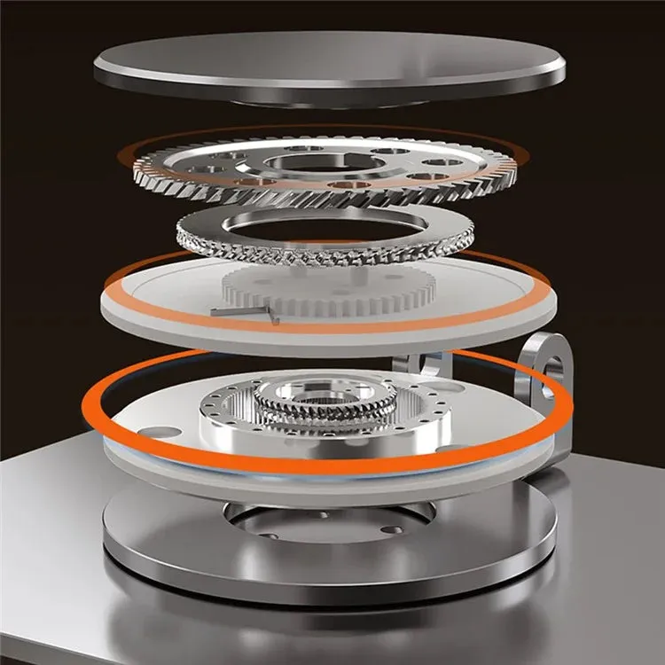 MT131 Desktop Holder Cooling Aluminum Alloy 360° Rotation Foldable Stand