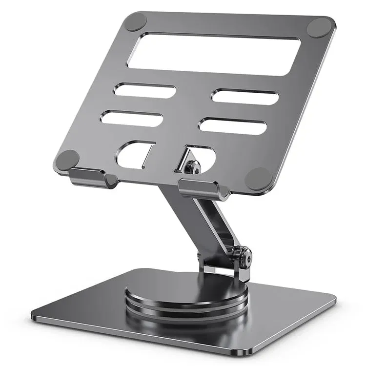 MT131 Desktop Holder Cooling Aluminum Alloy 360° Rotation Foldable Stand