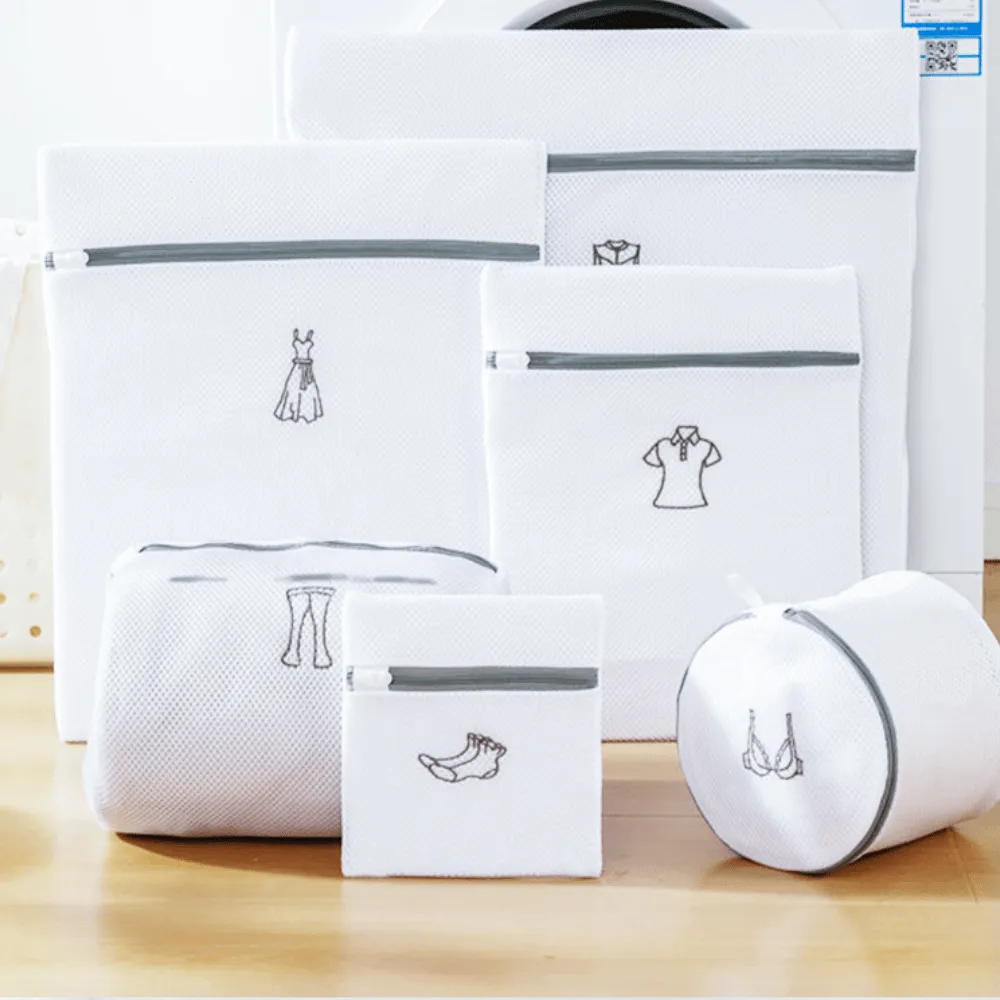 Multipurpose Net Bags For Travel and Laundry Purpose (Set of 6)