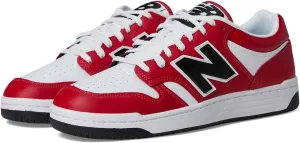 New Balance Men's 480 Sneaker, Team Red/White, 5.5