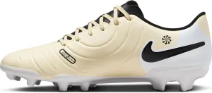 Nike Tiempo Legend 10 Club Multi-Ground Low-Top Soccer Cleats (DV4344-700, LEMONADE/BLACK-MTLC GOLD COIN) Size 11.5
