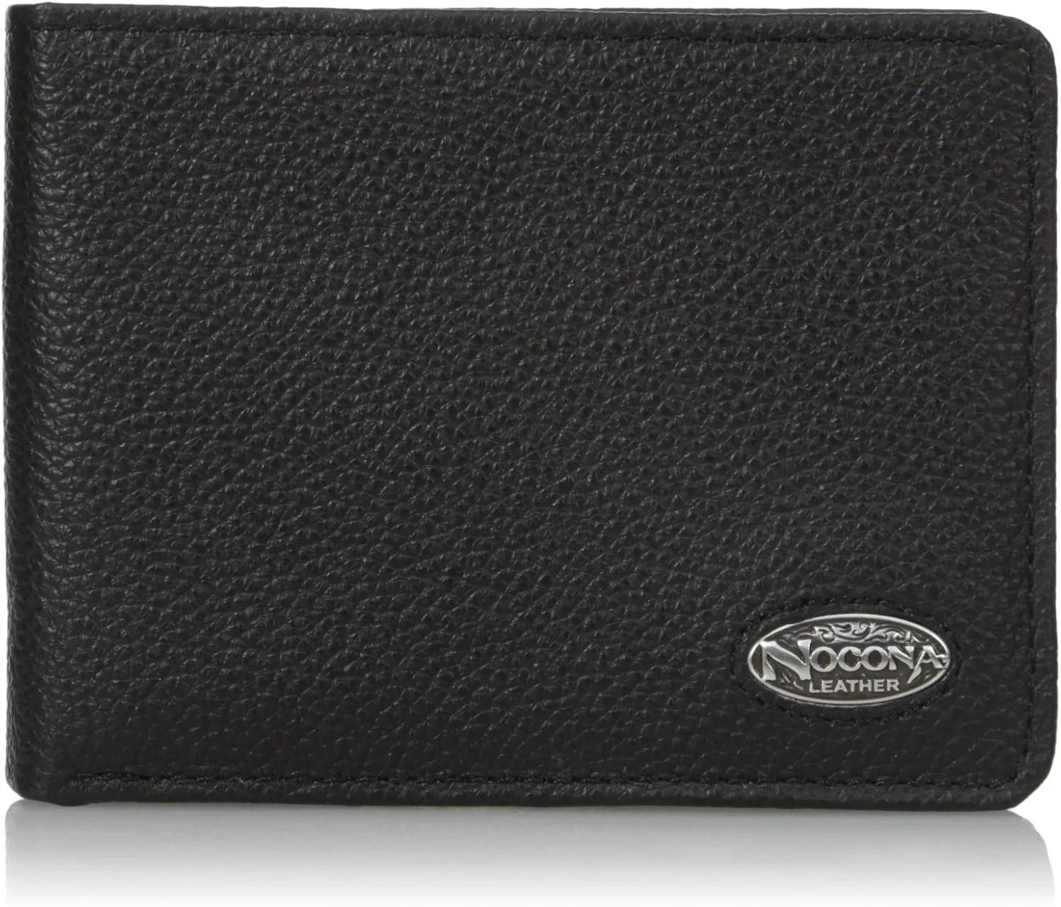 Nocona Men's black Basicbrand Bifold