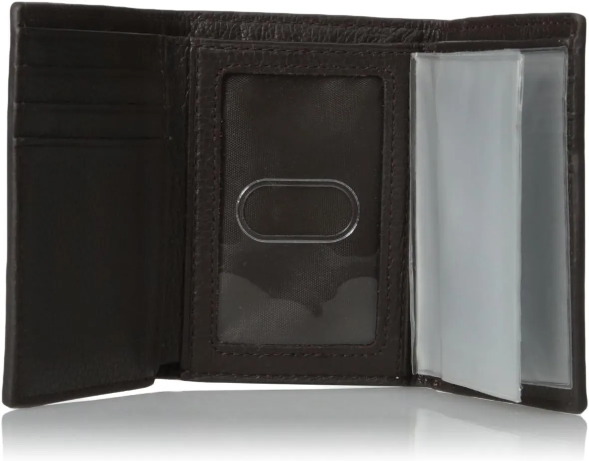 Nocona Men's Pro Hair Cross Inlay Trifold
