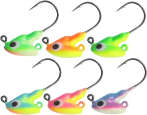 Northland Tackle Stand-Up Fireball - 6/Card - 1/4 Oz - #2/0 Hook - Assorted