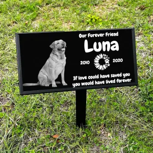 ODB Personalized Tombstones for Graves with Photo Name, Headstones for Graves for Human, Grave Markers for Cemetery for Humans 8x4 inches (20x10cm)
