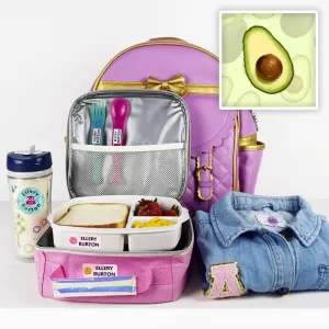 Oliver's Labels A-Z Package, 37 Durable Personalized Name Labels & Tags (Avocado)