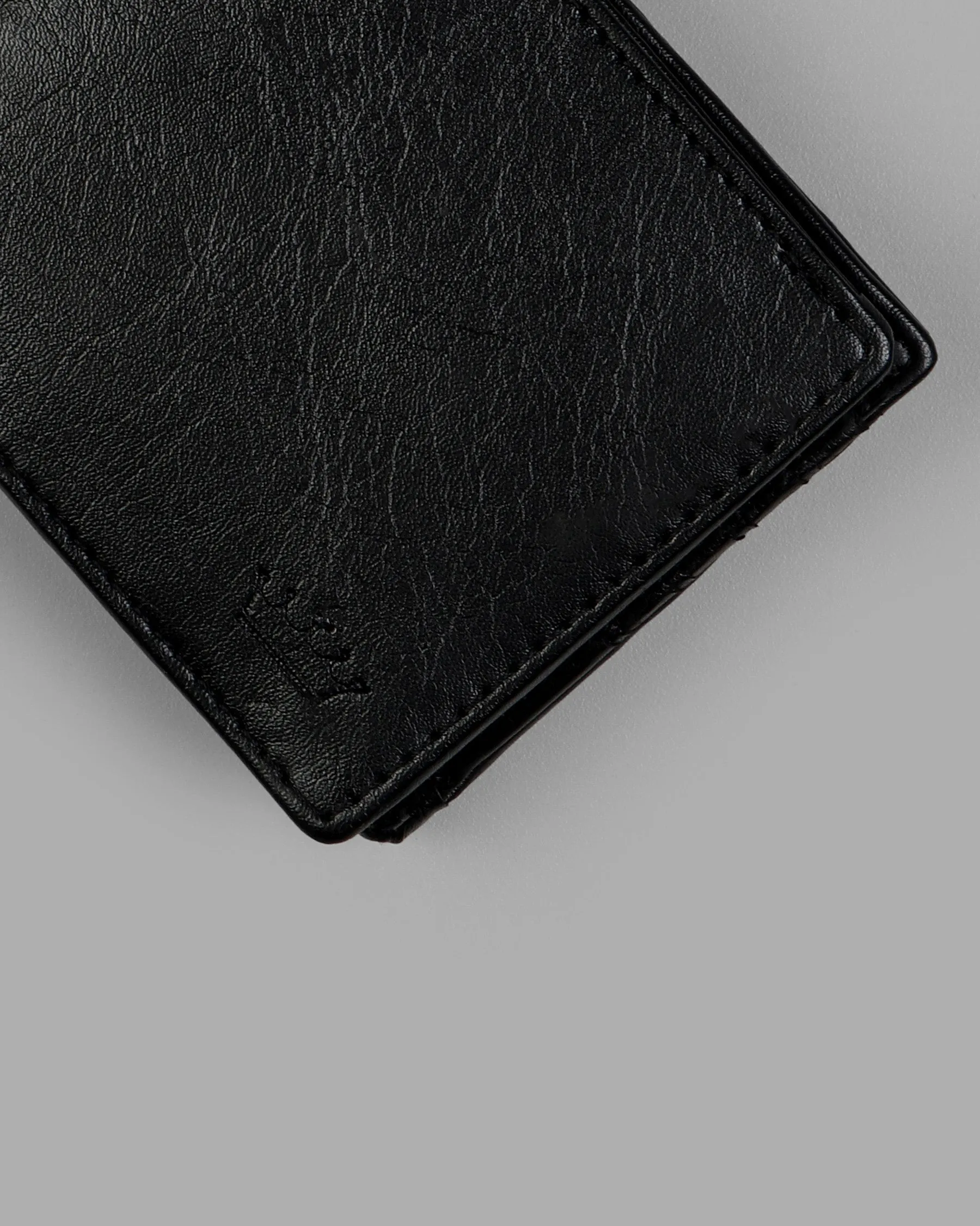 Pack Of 1 Black Wallet And 1 Jade Black Belt