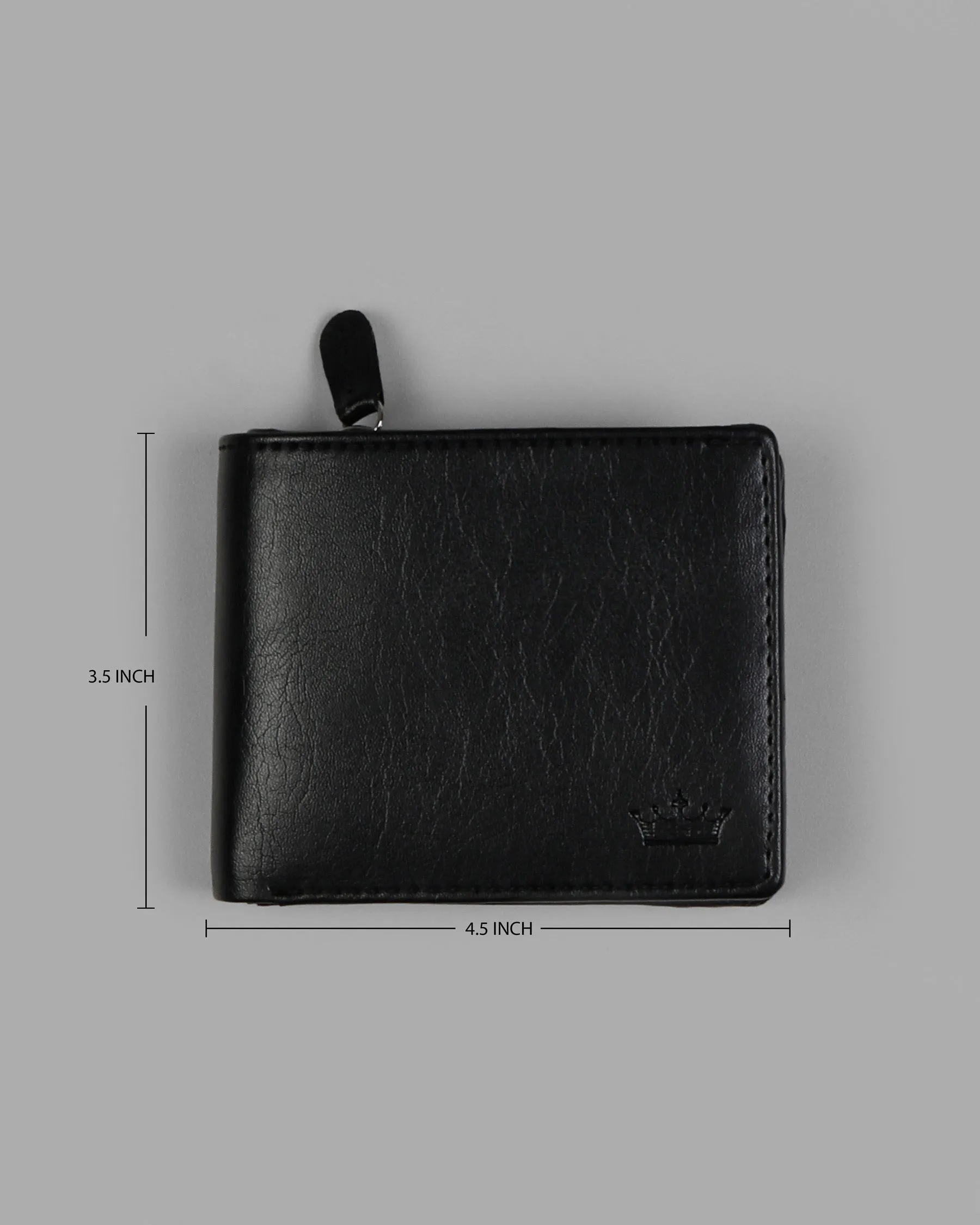 Pack Of 1 Black Wallet And 1 Jade Black Belt