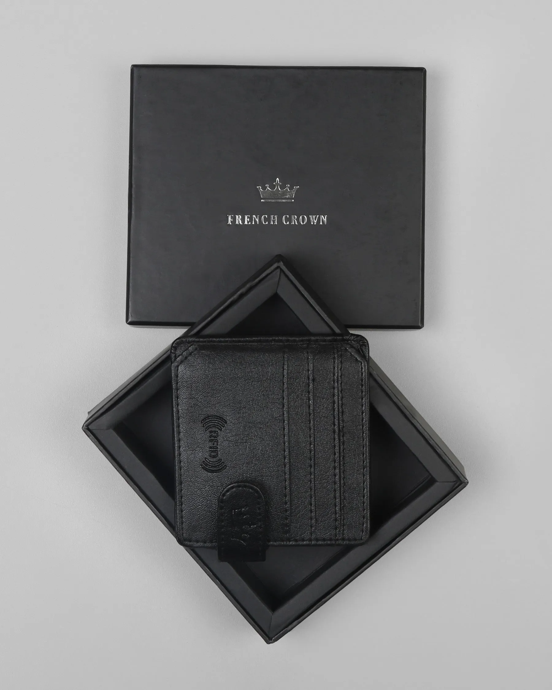 Pack Of 1 Jade Black Wallet And 1 Jade Black Belt