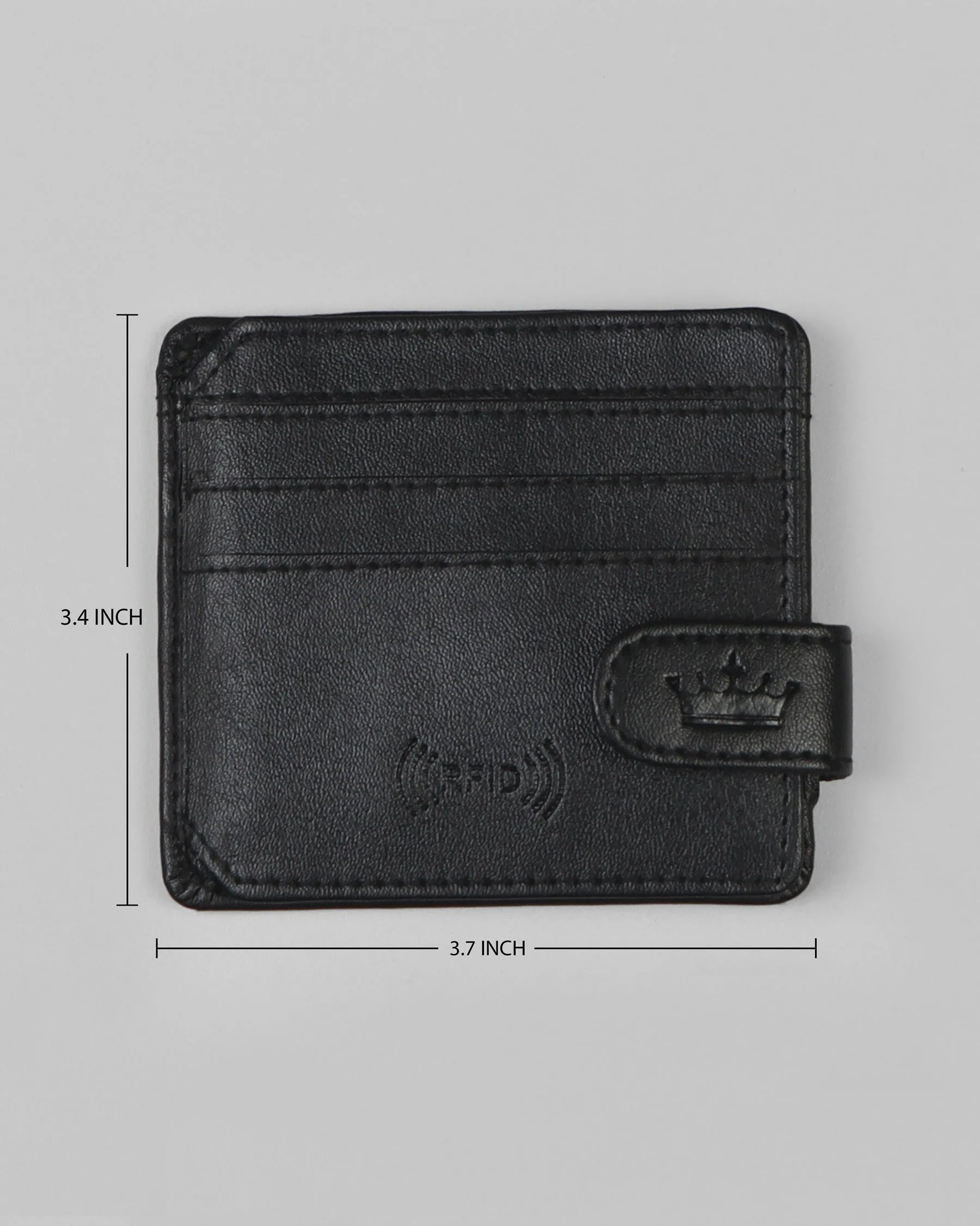 Pack Of 1 Jade Black Wallet And 1 Jade Black Belt