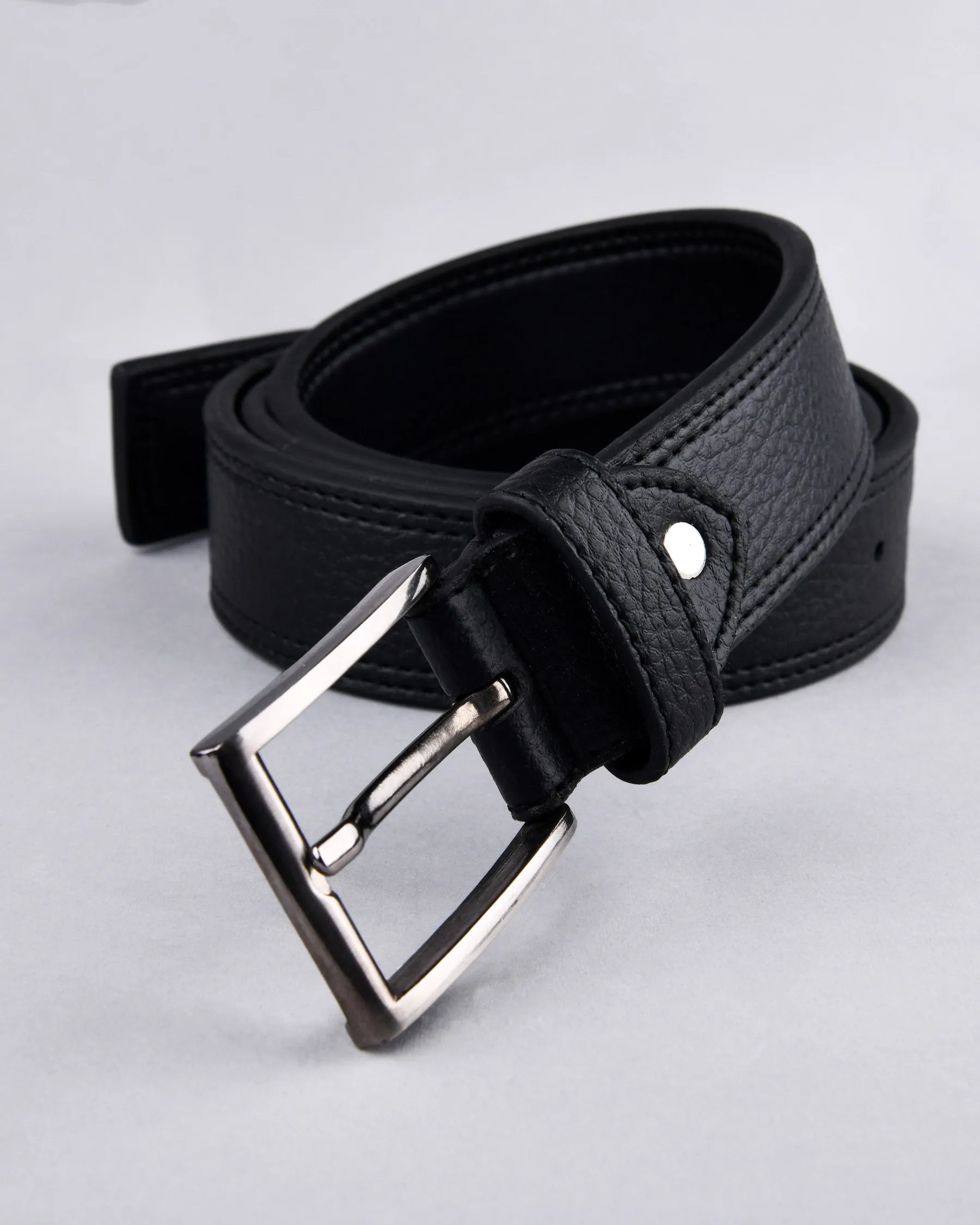 Pack Of 1 Jade Black Wallet And 1 Jade Black Belt