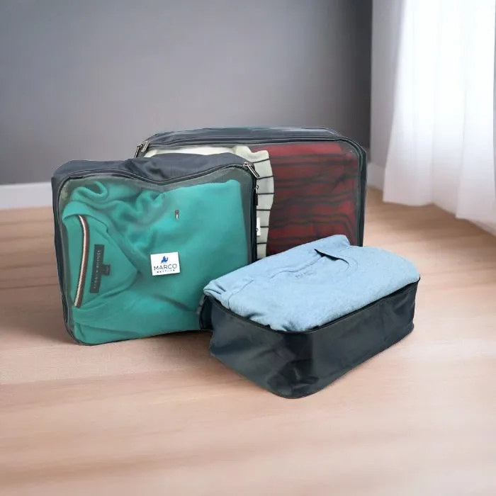 Packing Cube 6 piece - Gun Metal