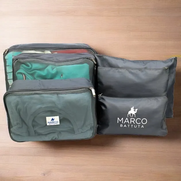 Packing Cube 6 piece - Gun Metal
