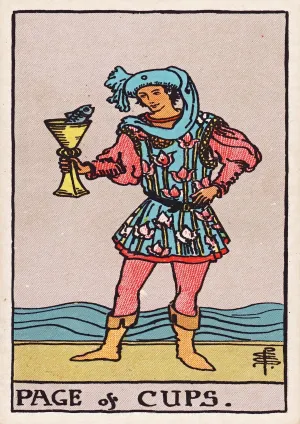 Page of Cups