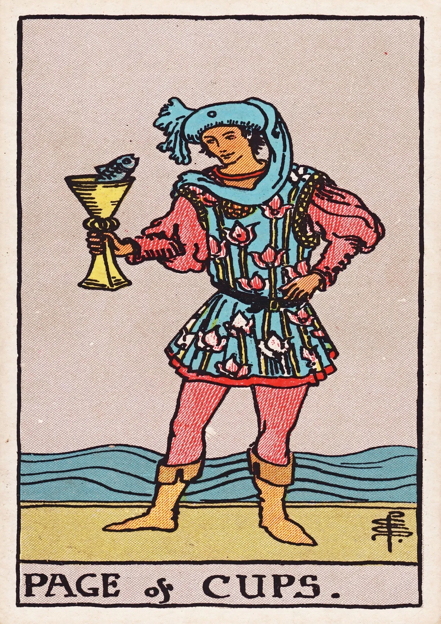 Page of Cups