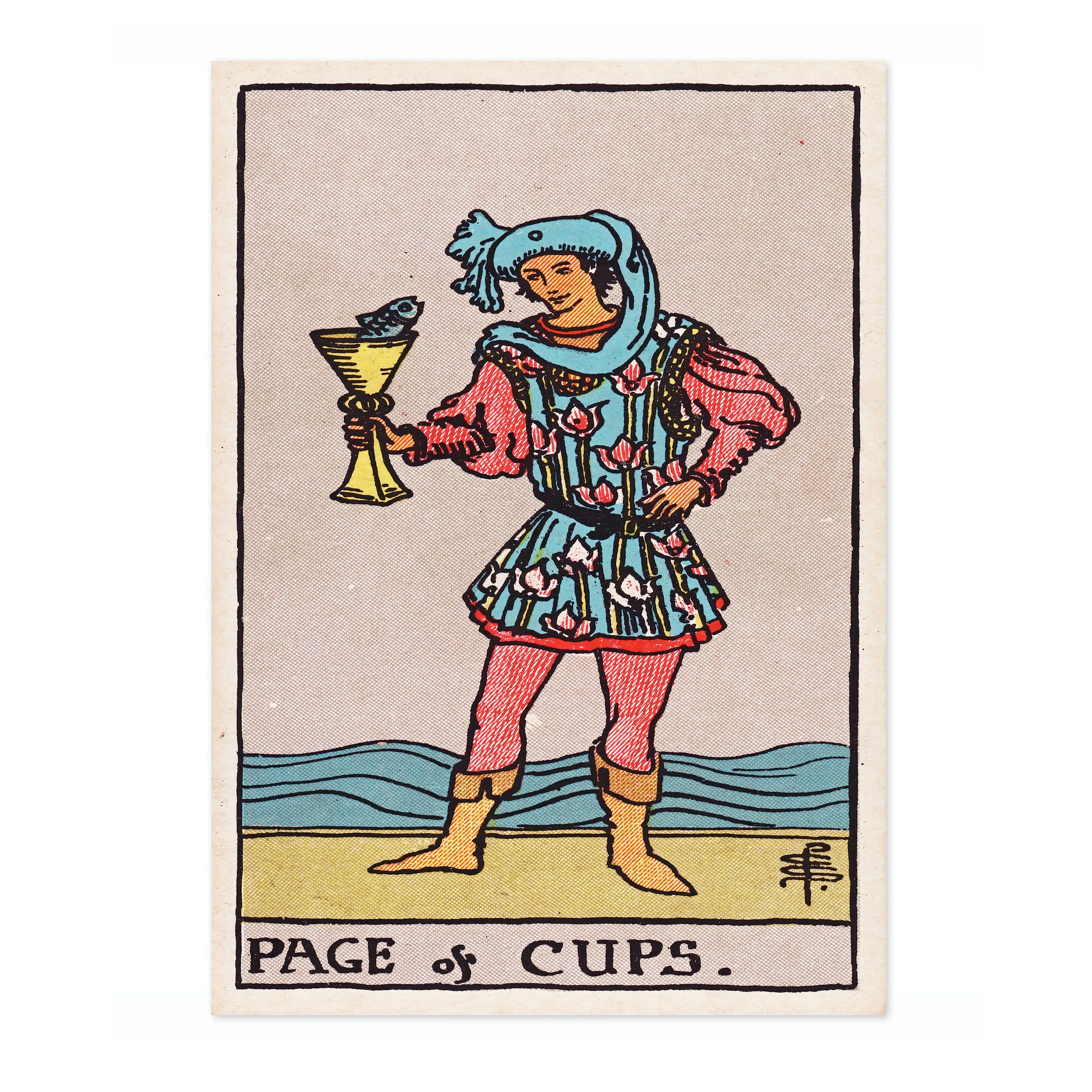 Page of Cups