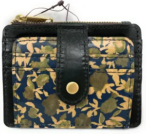 Patricia Nash Leather Cassis ID Card Case Wallet, Olive Groves