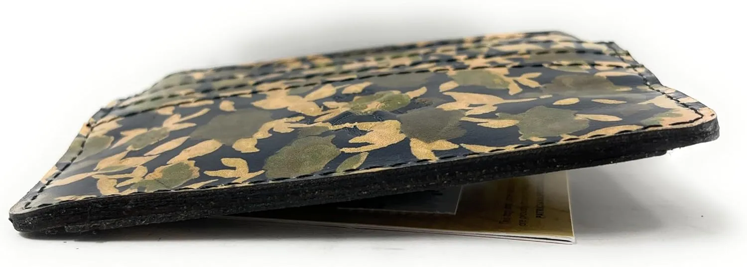 Patricia Nash Leather Cassis ID Card Case Wallet, Olive Groves