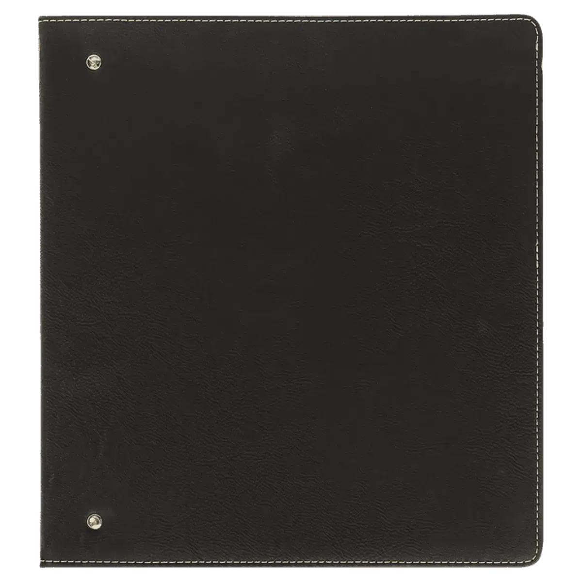 Personalized 3-Ring Binder and Organizer in Leatherette Colors