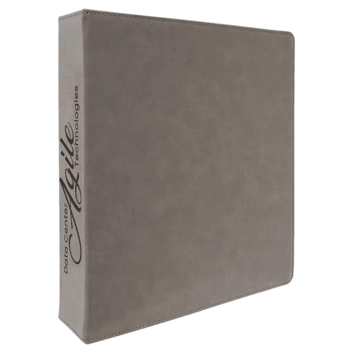 Personalized 3-Ring Binder and Organizer in Leatherette Colors