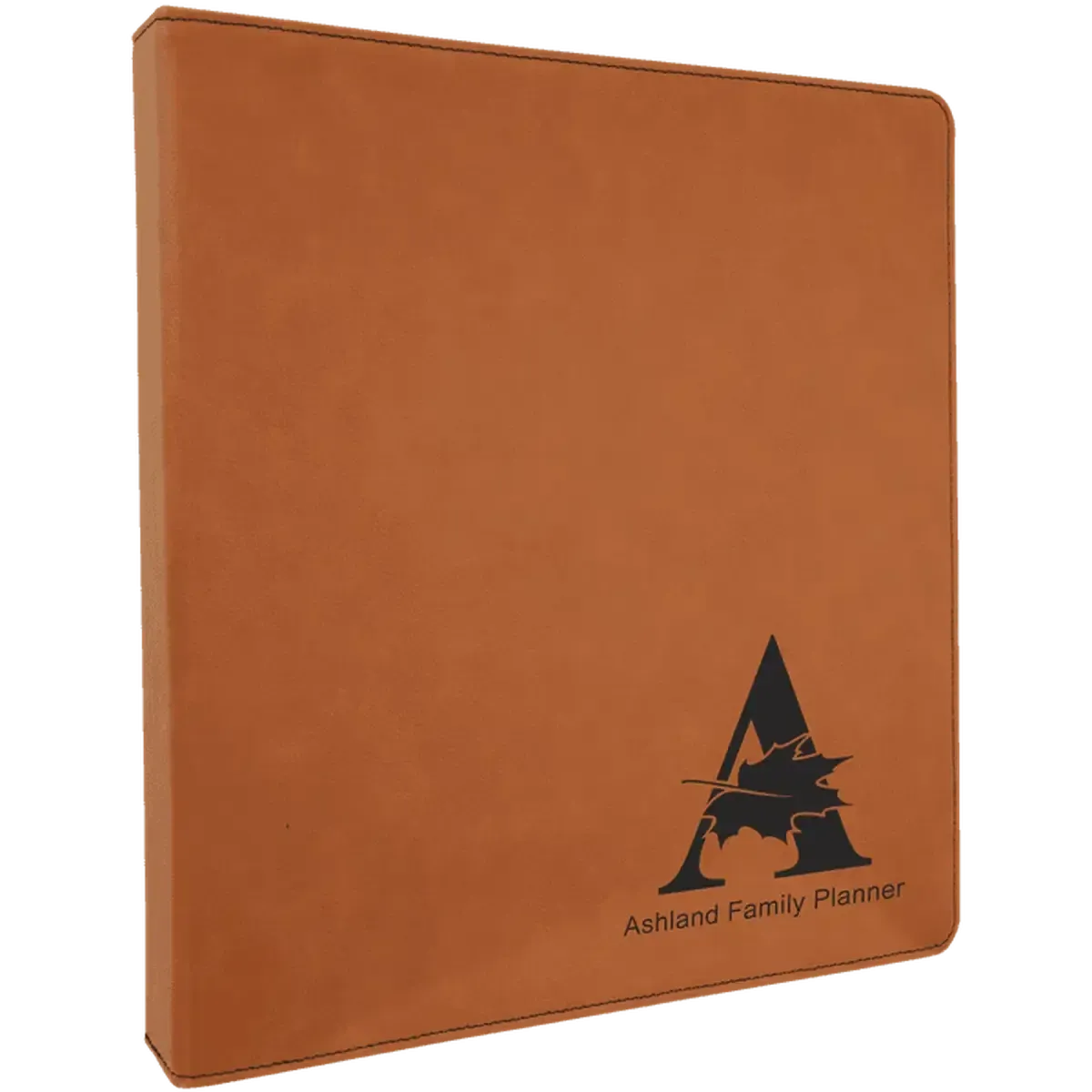 Personalized 3-Ring Binder and Organizer in Leatherette Colors